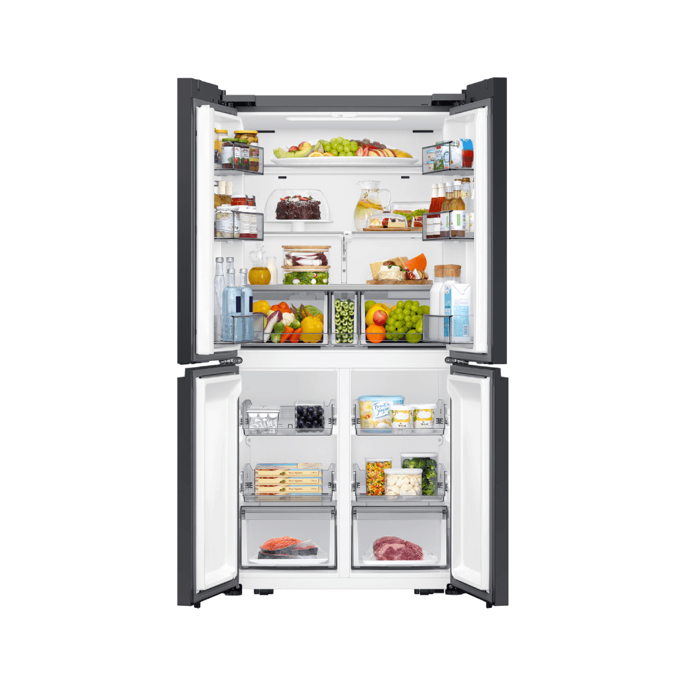 מקרר 4 דלתות 648 ליטר Kitchen Fit NF-קו אפס ציפוי זכוכית לבנה - חדד יובל אלקטריק בע״מ — 2 מתוך 2